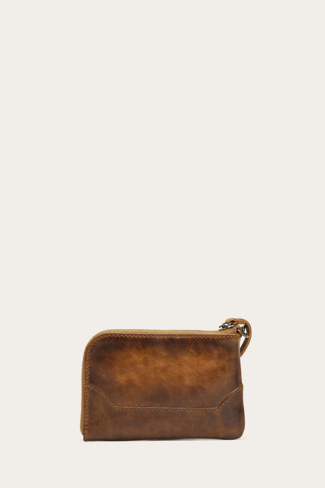 Melissa Cognac Wristlet