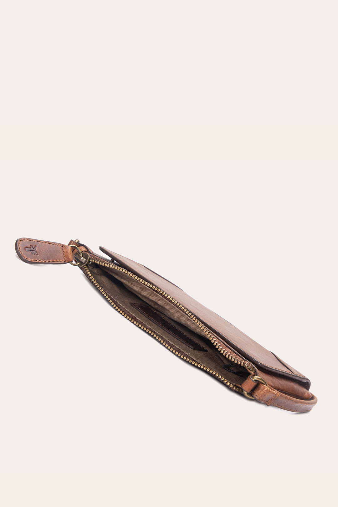 Melissa Convertible Wristlet Wallet in Cognac