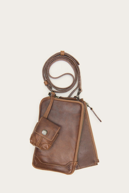 Melissa Cognac 3 In 1 Crossbody