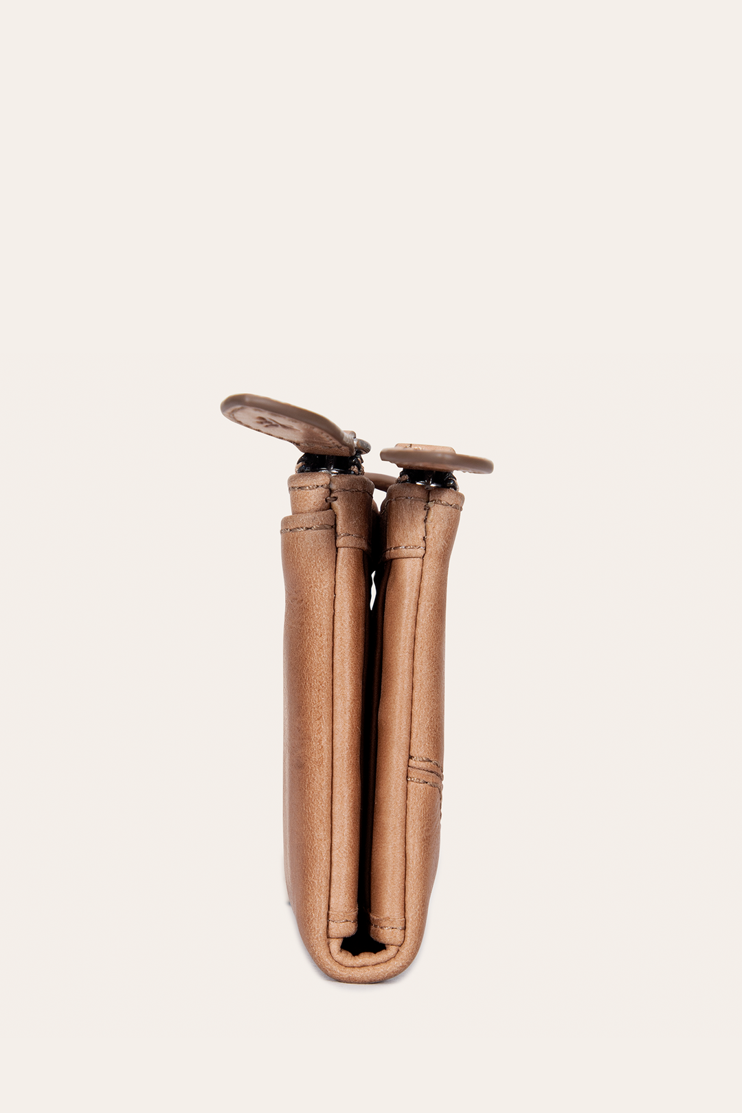 Melissa Beige Double Zip Wallet