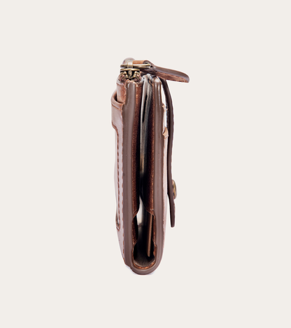 Melissa Cognac Coin Purse