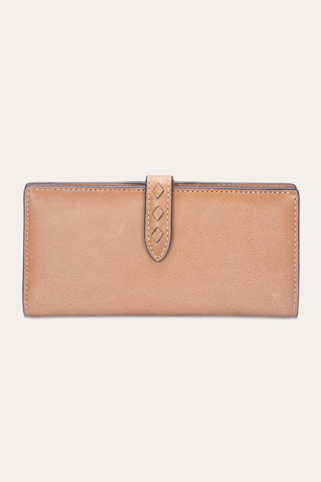 Reed Slim Wallet in Tan