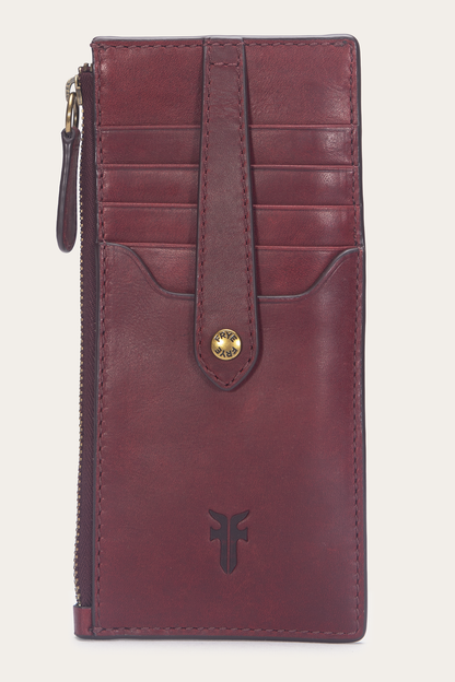 Berry Lacquer Melissa Snap Card Wallet