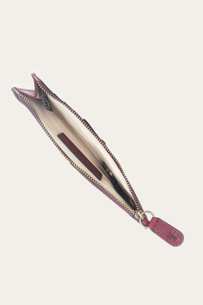 Berry Lacquer Melissa Snap Card Wallet
