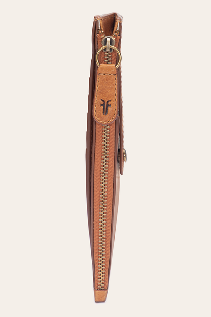 Melissa Burnt Terracotta Snap Card Wallet