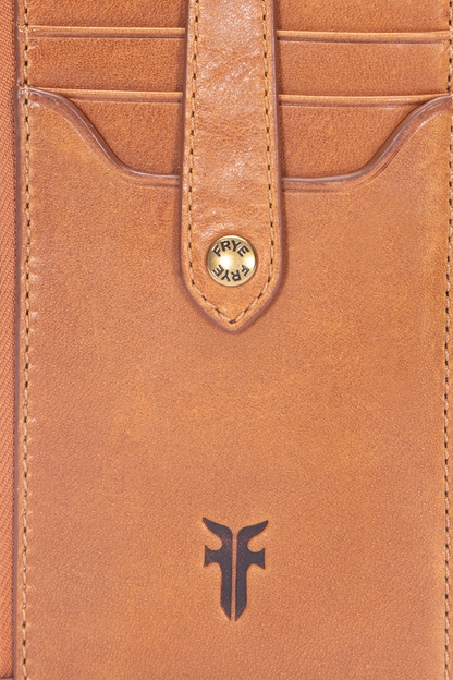 Melissa Burnt Terracotta Snap Card Wallet