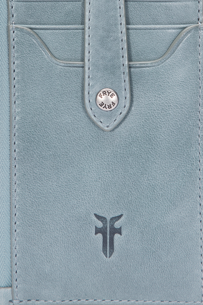 Melissa Sky Blue Snap Card Wallet