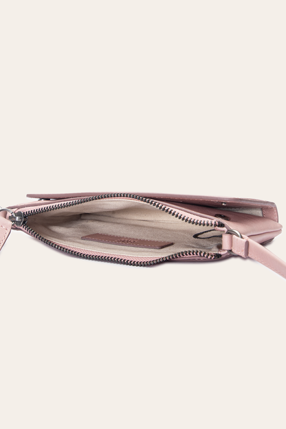 Melissa Convertible Wristlet Wallet in Woodrose