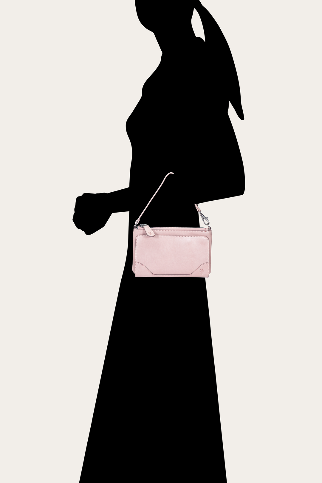 Melissa Convertible Wristlet Wallet in Woodrose