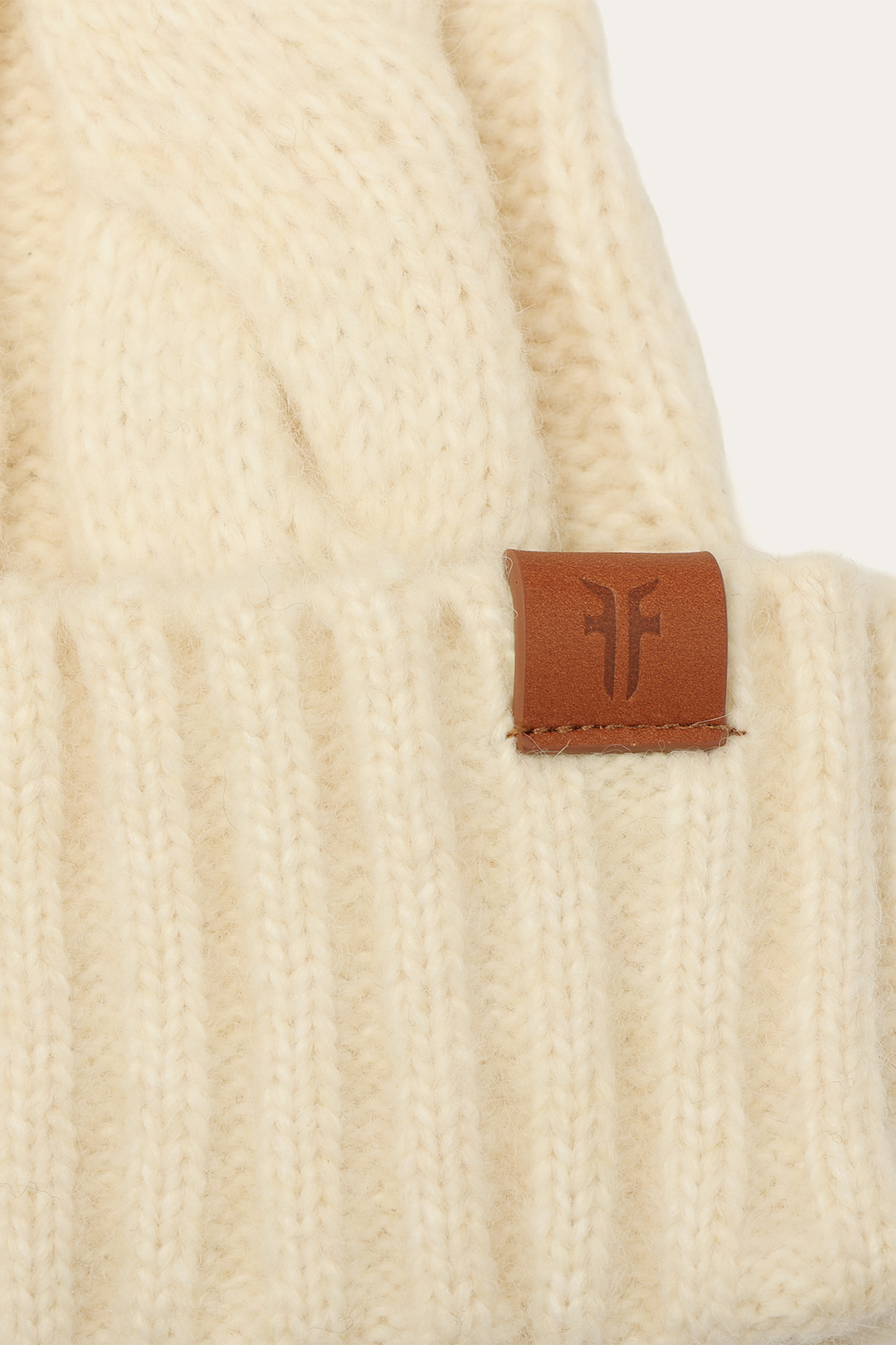 Birch Wide Cable Cuff Hat