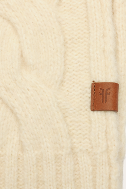 Birch Wide Cable Scarf