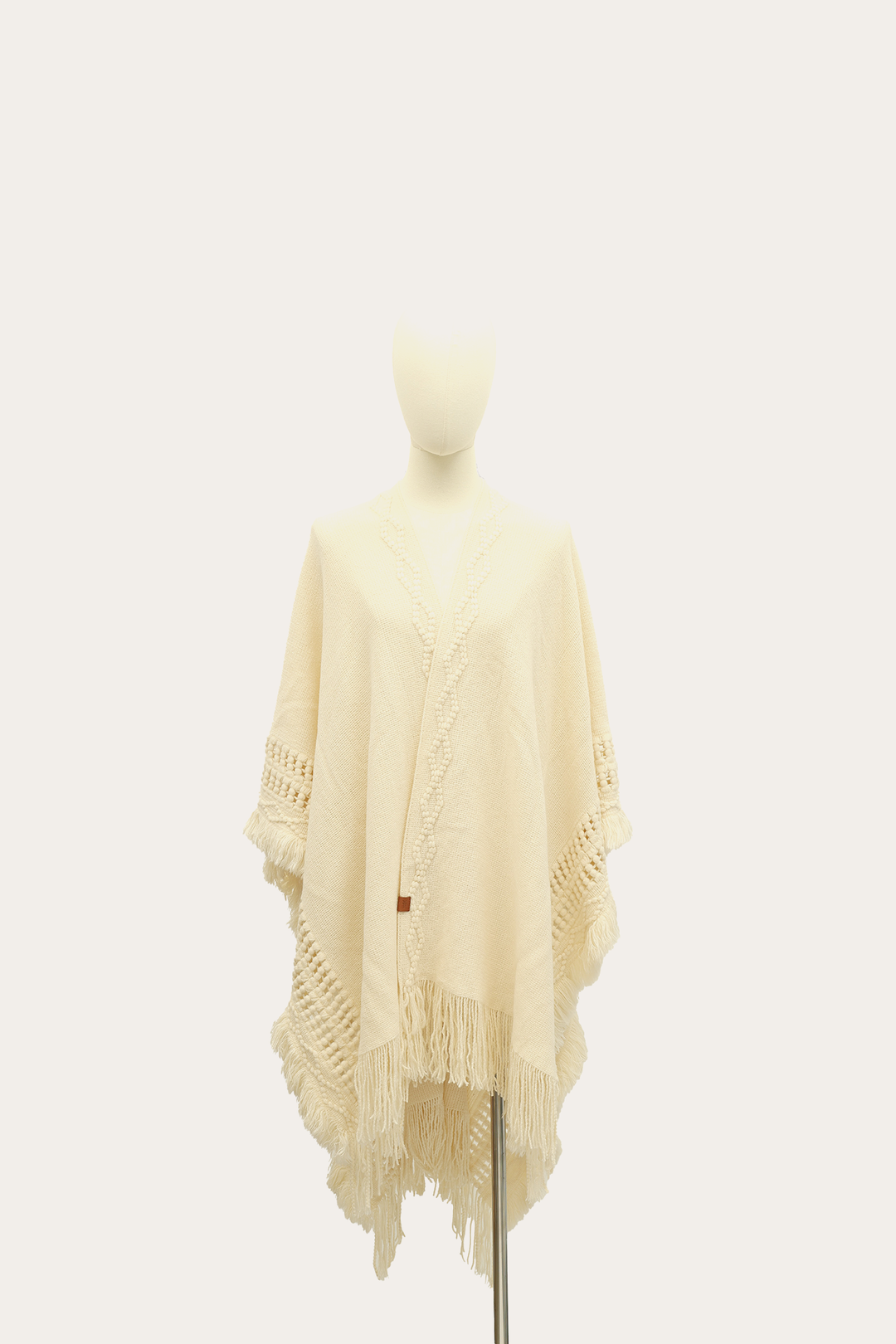 Birch Embellished Fringe Ruana