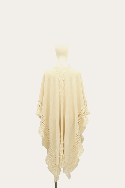 Birch Embellished Fringe Ruana