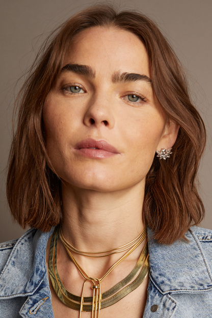 Women’s Marquise Fringe Earrings | Aurate x The Frye Company