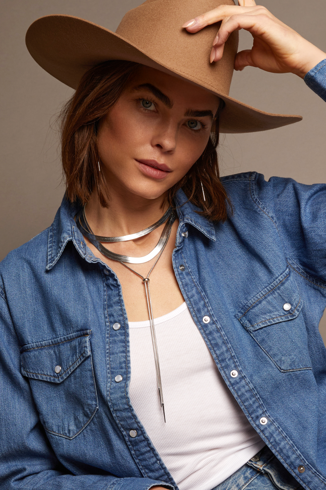Women’s Lasso Bolo Necklace | Aurate x The Frye Company