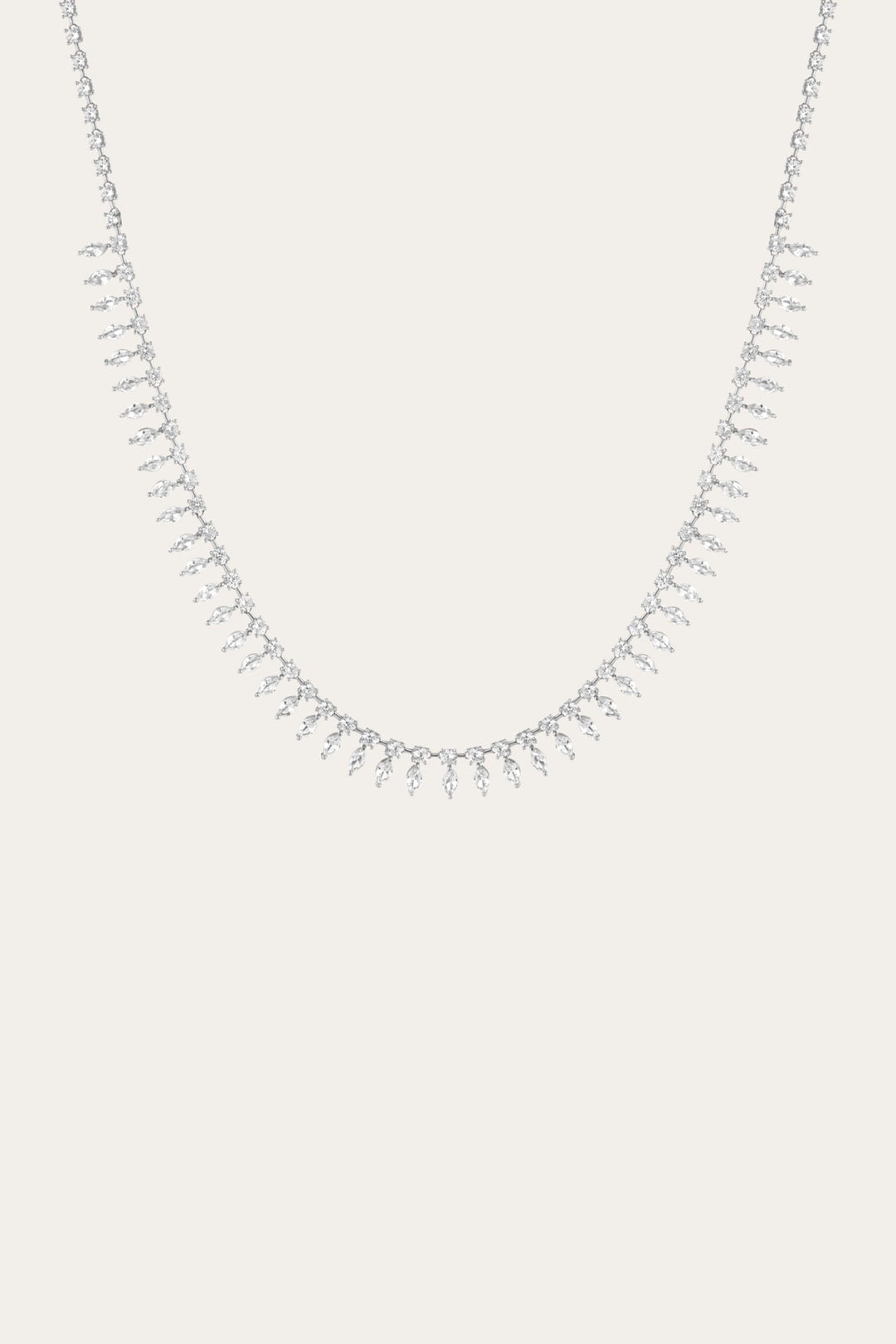 Women’s Marquise Fringe Necklace | Aurate x The Frye Company