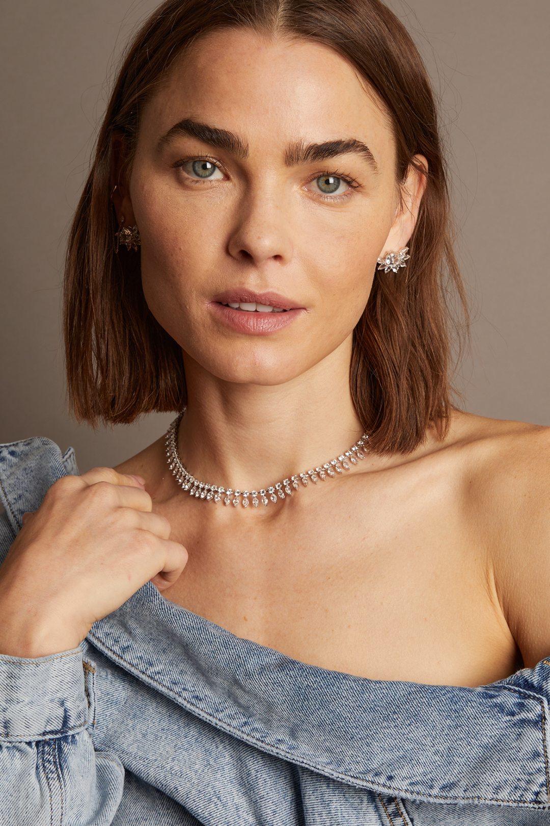 Women’s Marquise Fringe Necklace | Aurate x The Frye Company