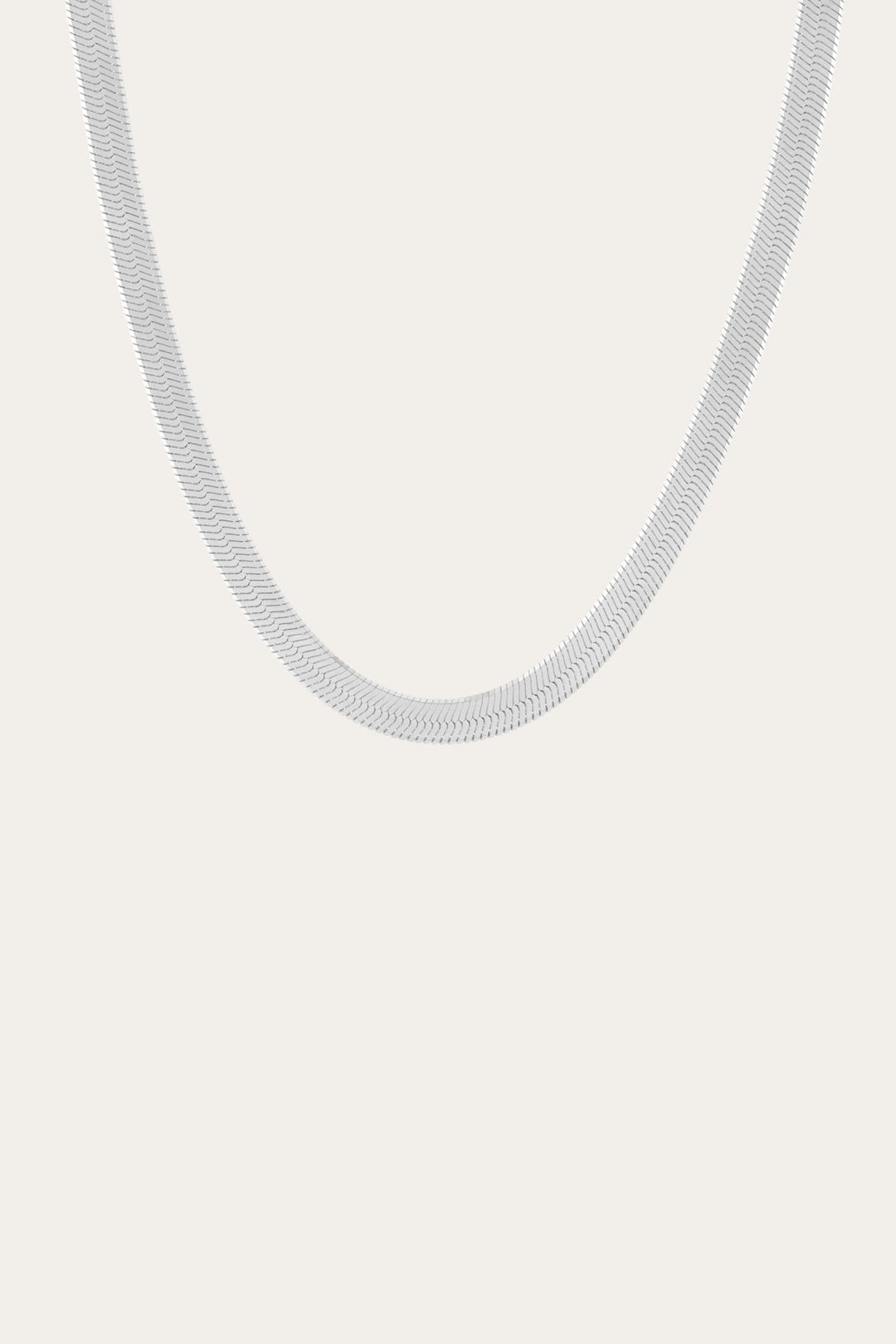 Women’s Extra Bold Herringbone Necklace | Aurate x The Frye Company