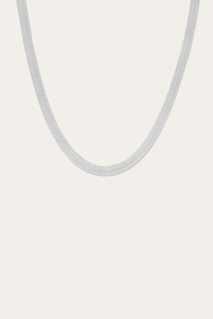 Women’s Extra Bold Herringbone Necklace | Aurate x The Frye Company