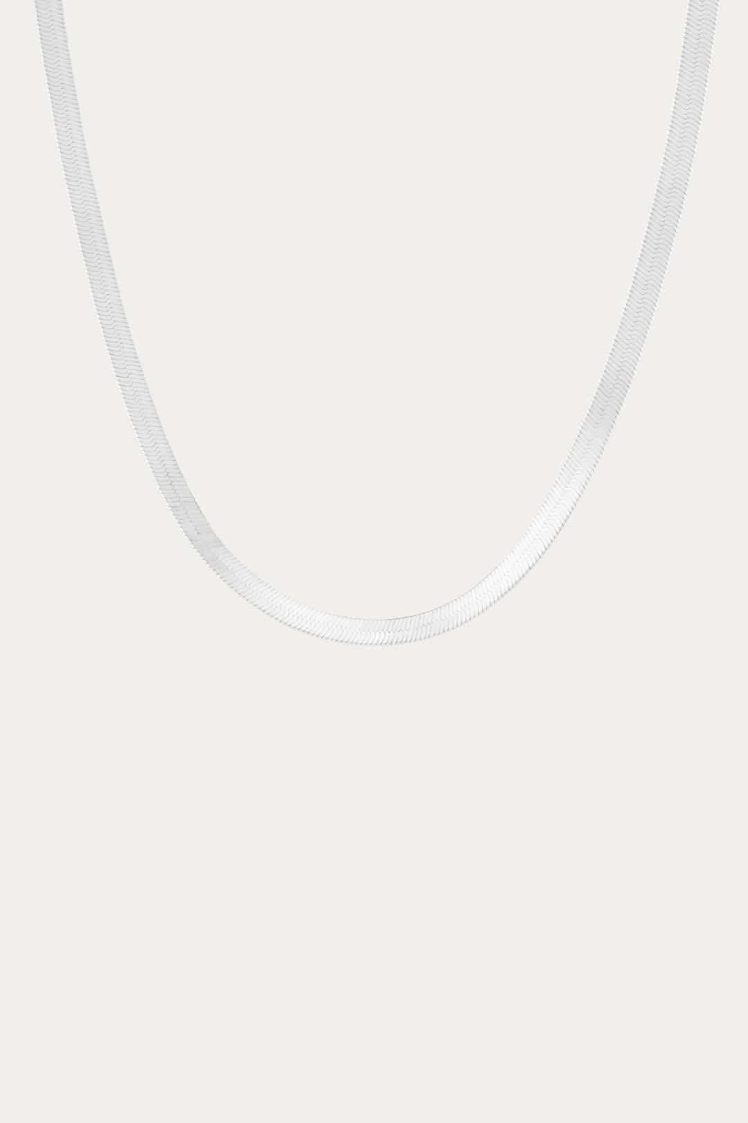 Women’s Bold Herringbone Necklace | Aurate x The Frye Company