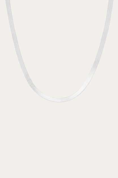 Women’s Bold Herringbone Necklace | Aurate x The Frye Company