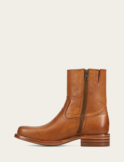 Men's Saddle Campus Inside Zip Boot