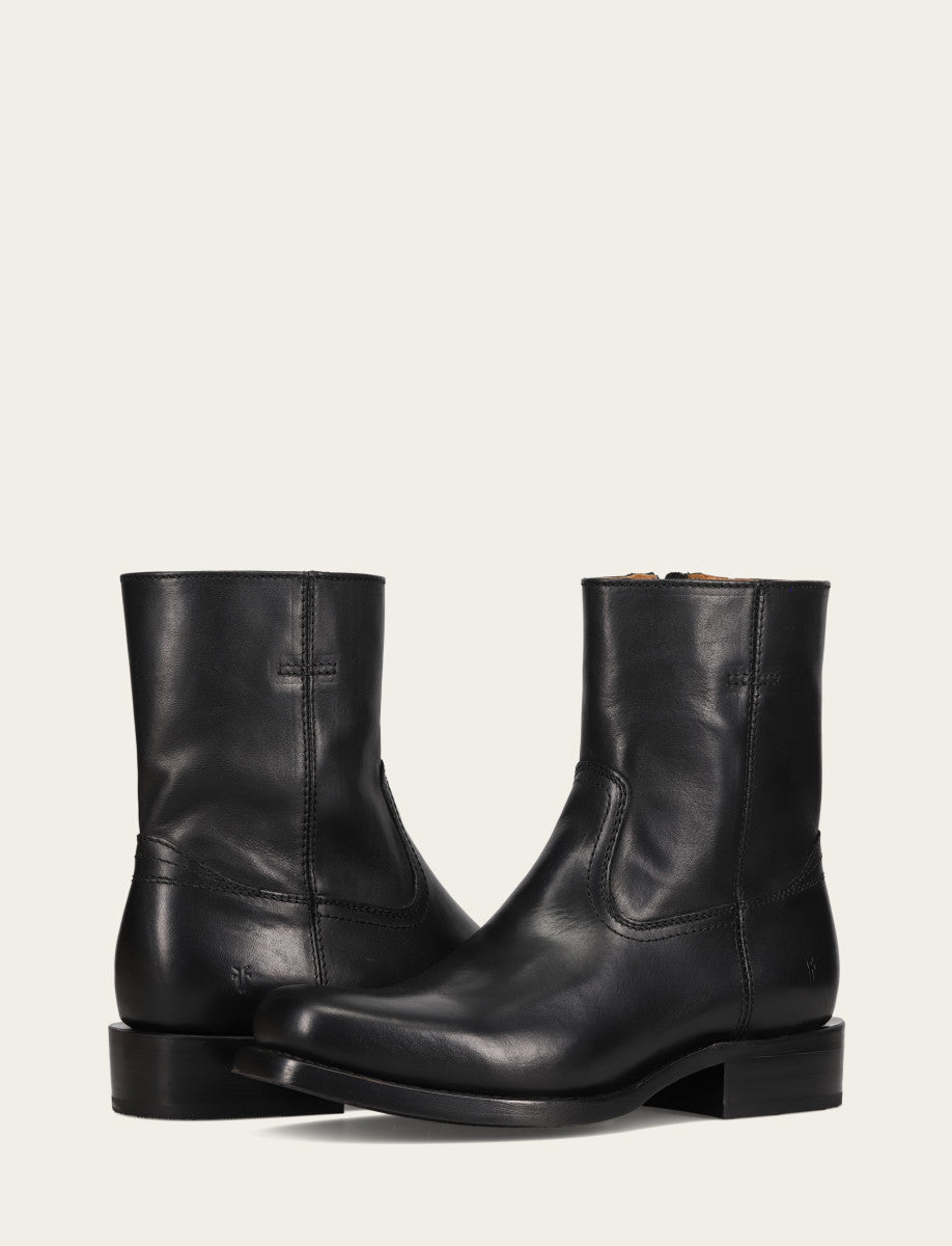 Men's Black Campus Inside Zip Boot