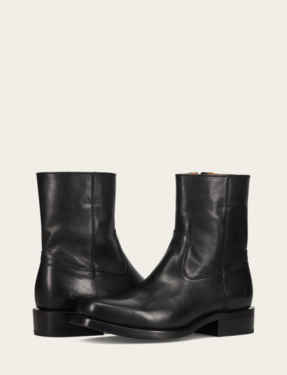 Men's Black Campus Inside Zip Boot