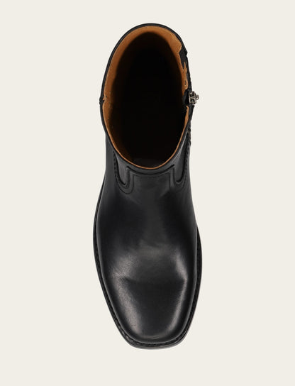 Men's Black Campus Inside Zip Boot