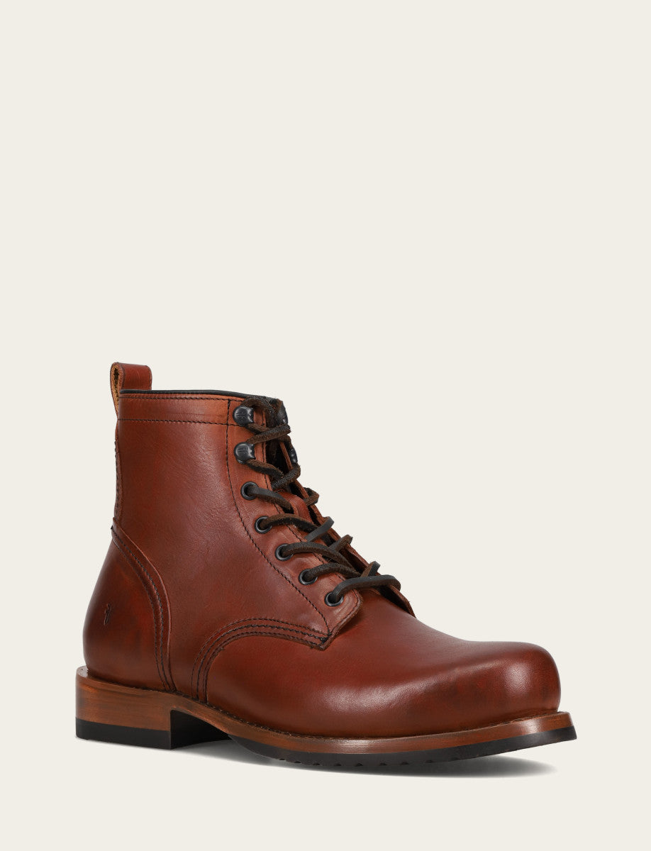 Men's Whiskey Hudson Workboot Plain Toe Boot