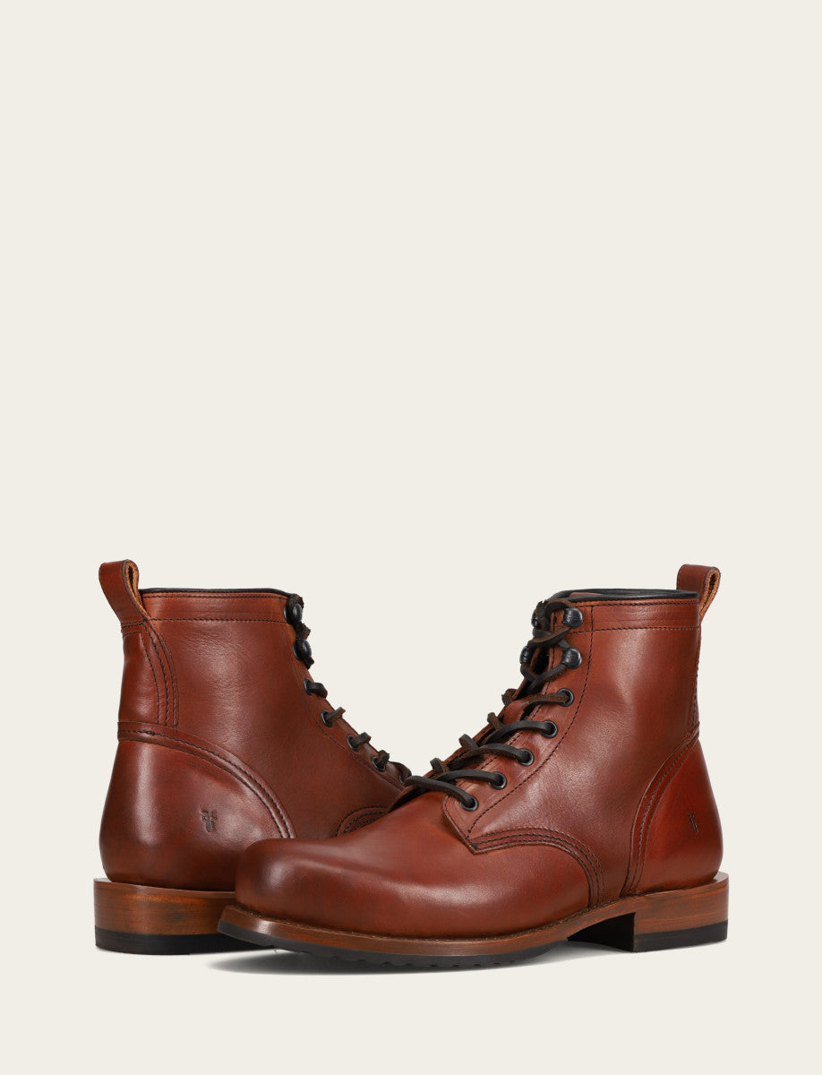 Men's Whiskey Hudson Workboot Plain Toe Boot