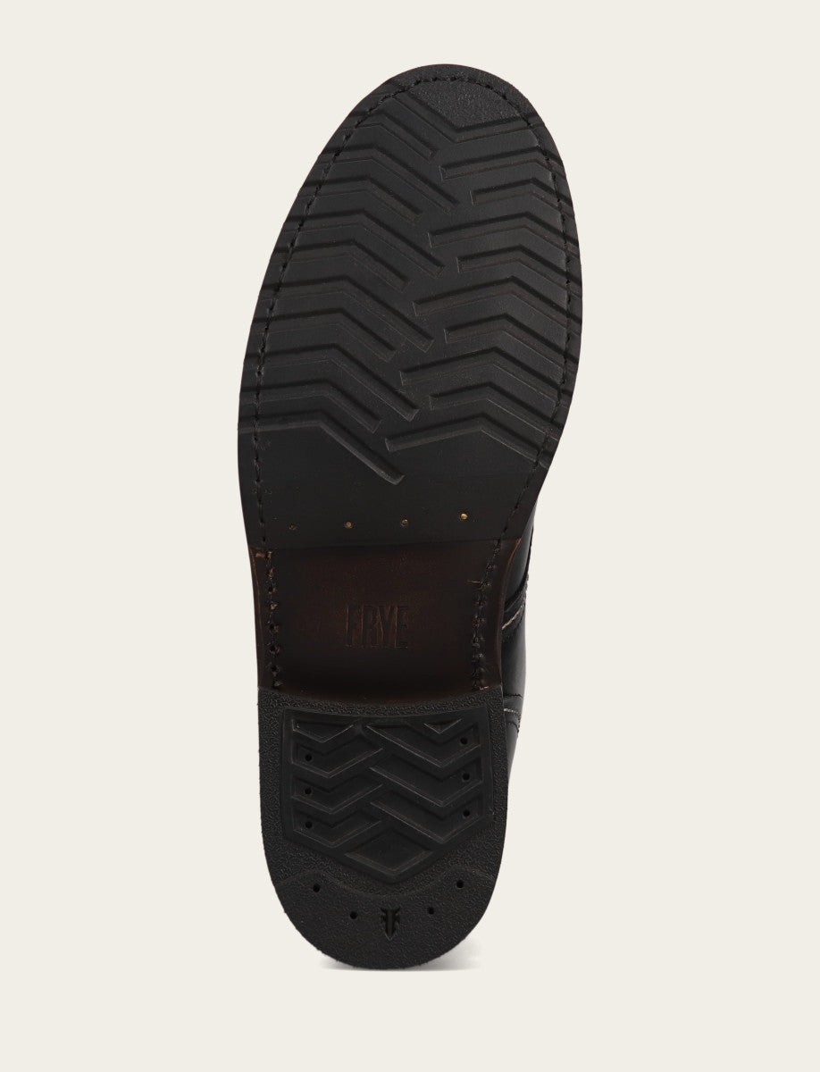 Men's Black Hudson Workboot Plain Toe