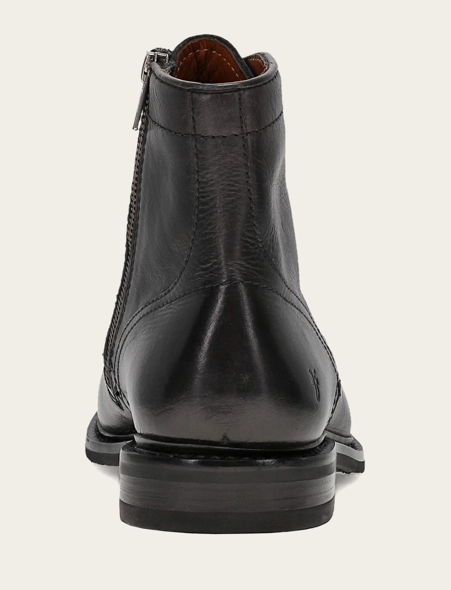 Men's Black Paul Mid Lace Boot