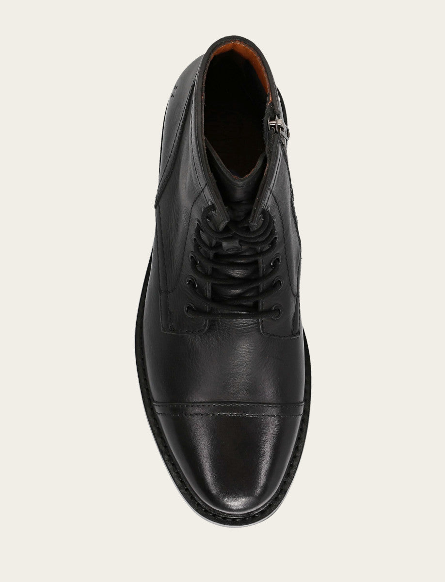 Men's Black Paul Mid Lace Boot