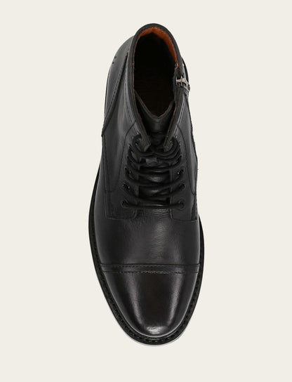 Men's Black Paul Mid Lace Boot