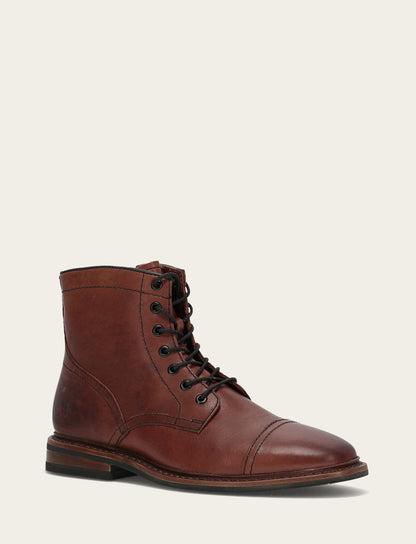 Men's Brown Paul Mid Lace Boot
