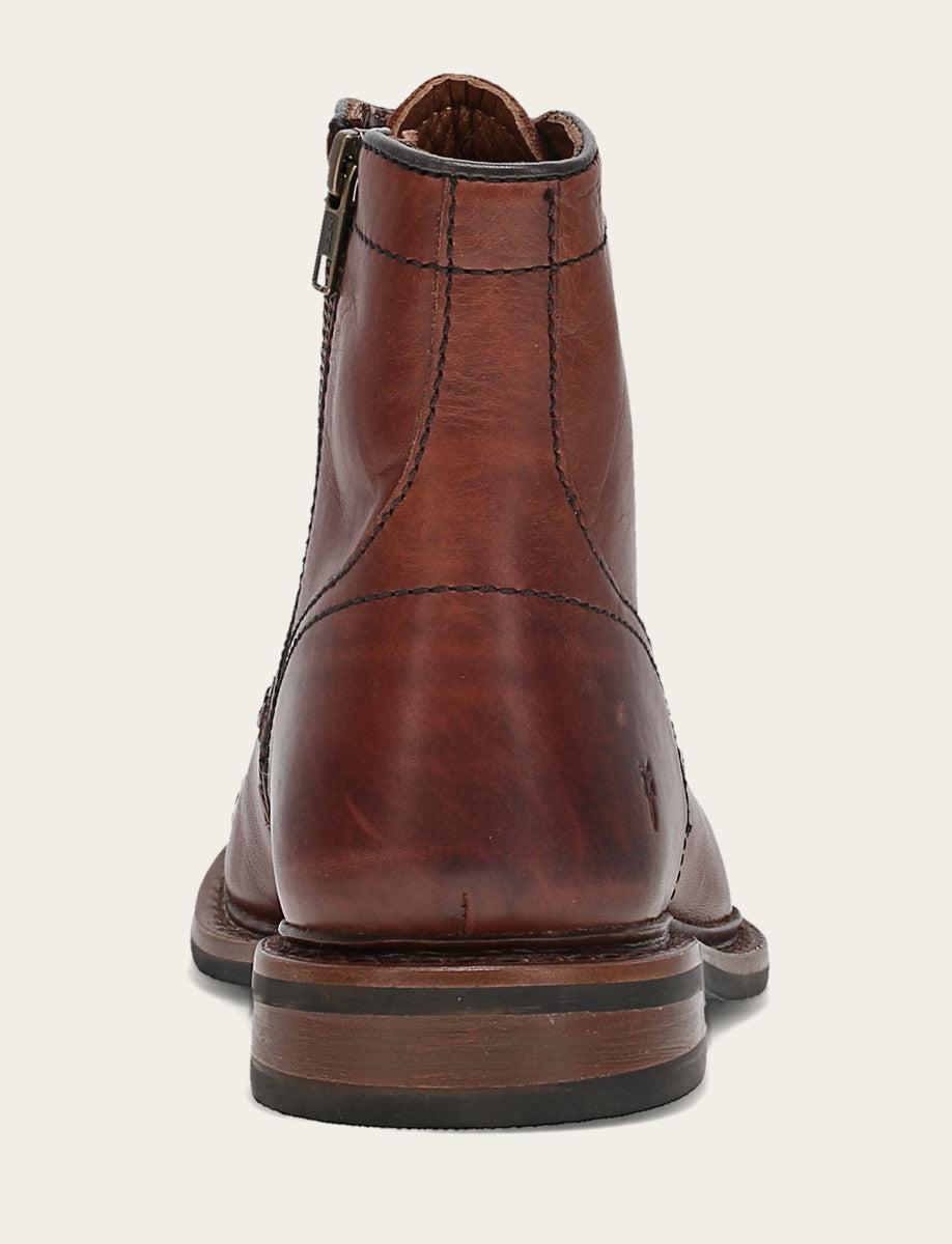 Men's Brown Paul Mid Lace Boot