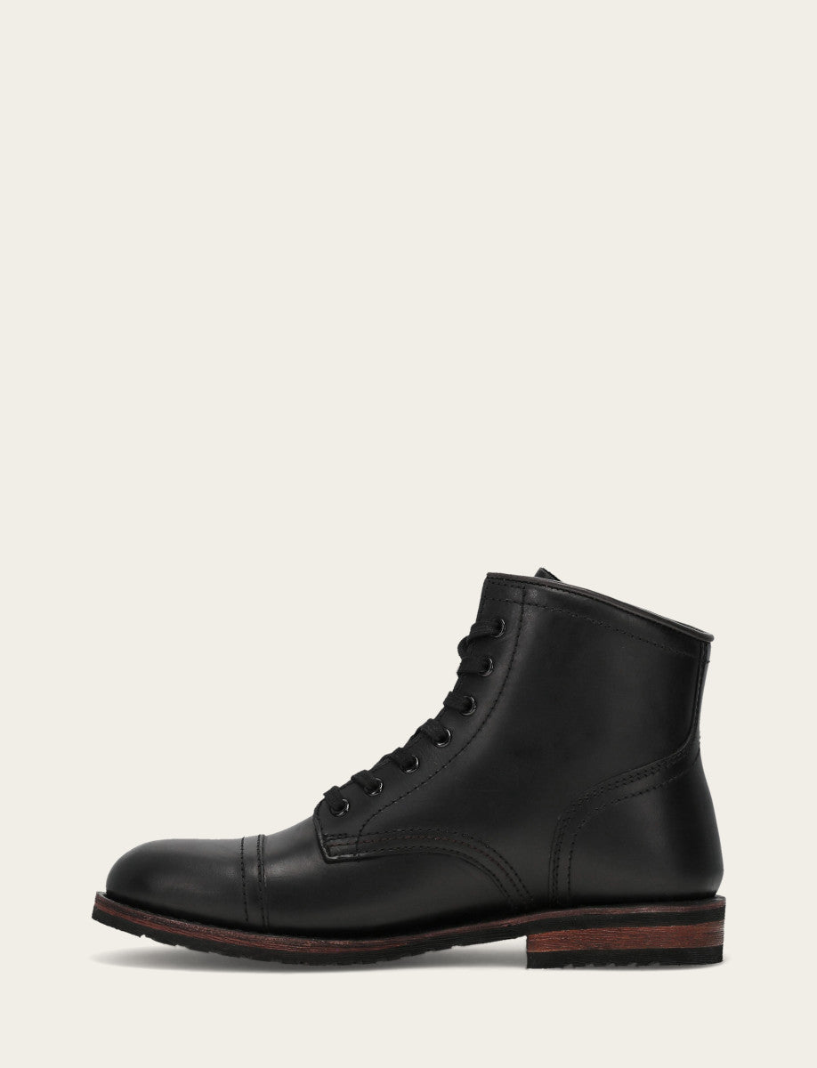 Men's Black Landon Midlace Boot