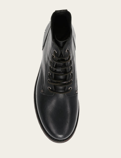 Men's Black Barrett Lace Up Boots