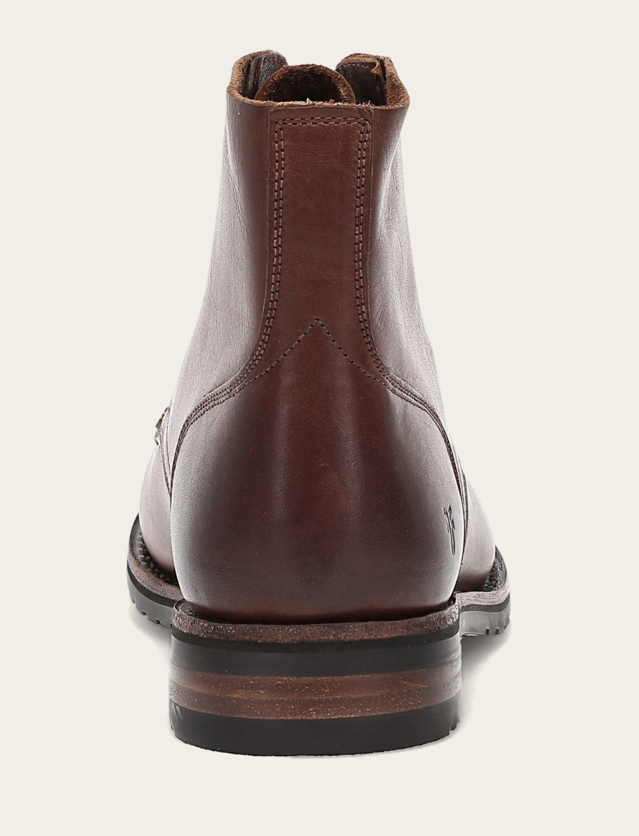 Men's Cognac Barrett Lace Up Boots