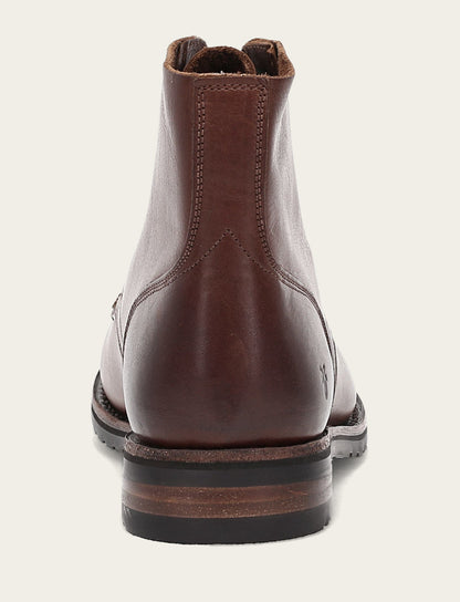 Men's Cognac Barrett Lace Up Boots