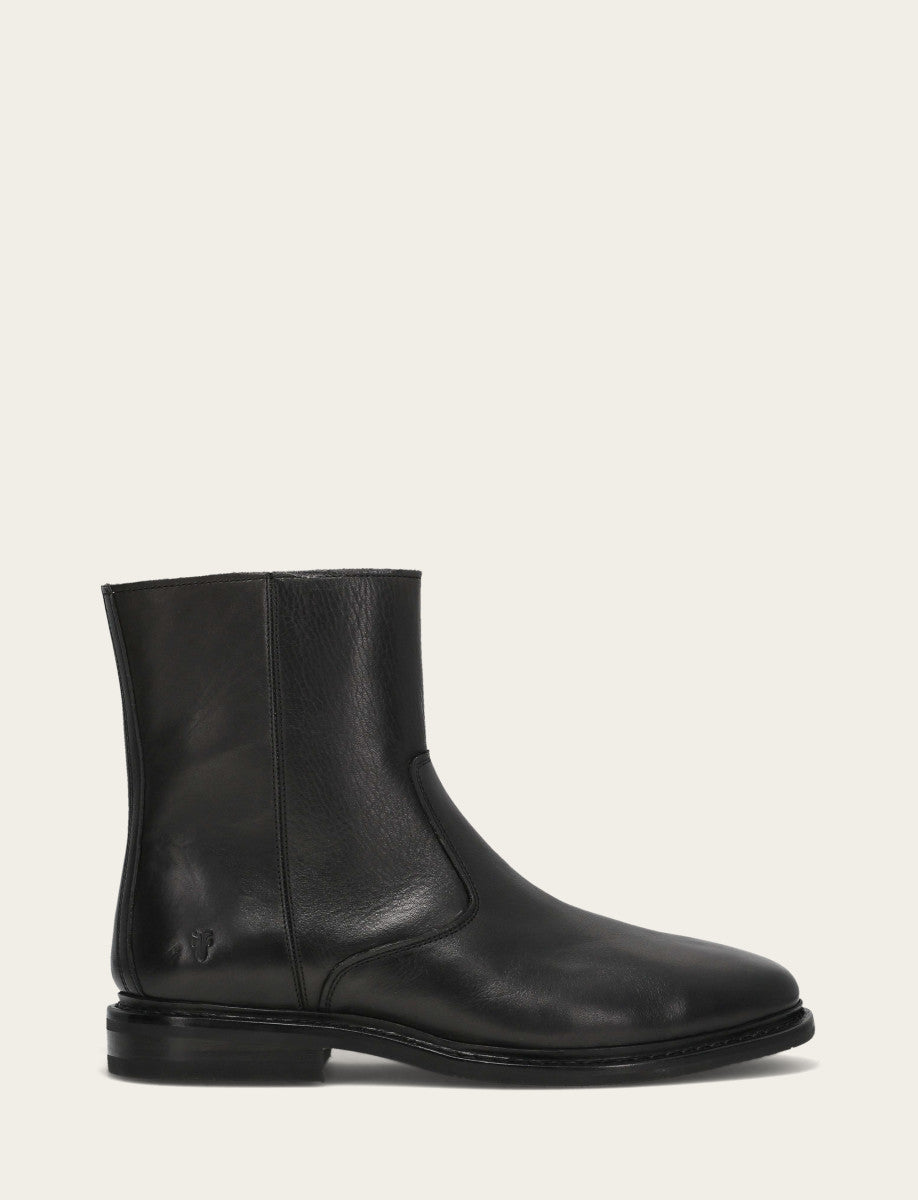 Men's Black Paul Inside Zip Boot