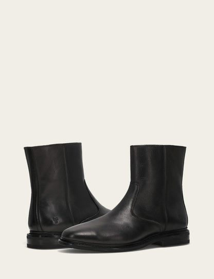 Men's Black Paul Inside Zip Boot
