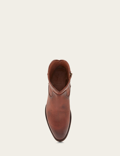 Men's Cognac Austin Inside Zip Boots