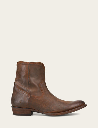 Men's Brown Austin Inside Zip Boots