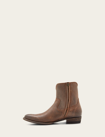 Men's Brown Austin Inside Zip Boots
