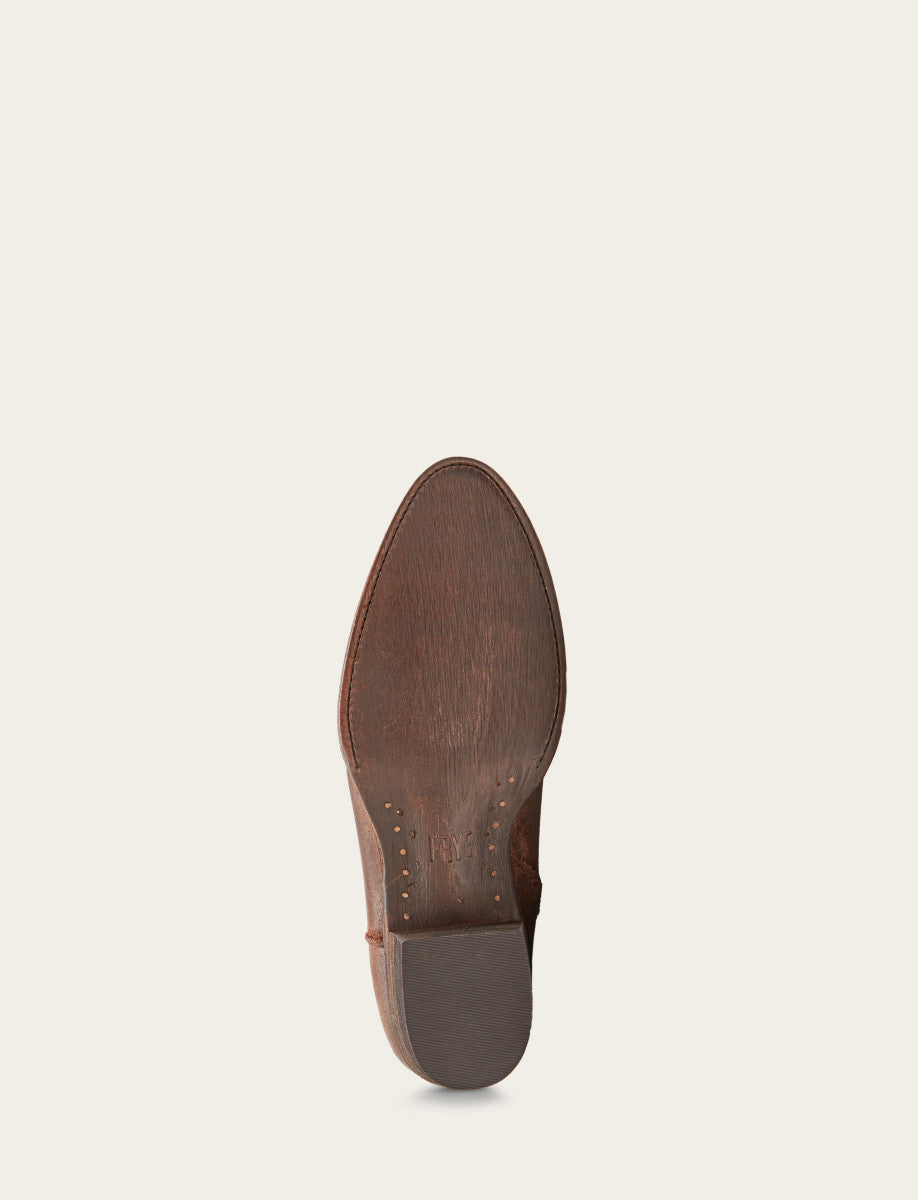 Men's Brown Austin Inside Zip Boots