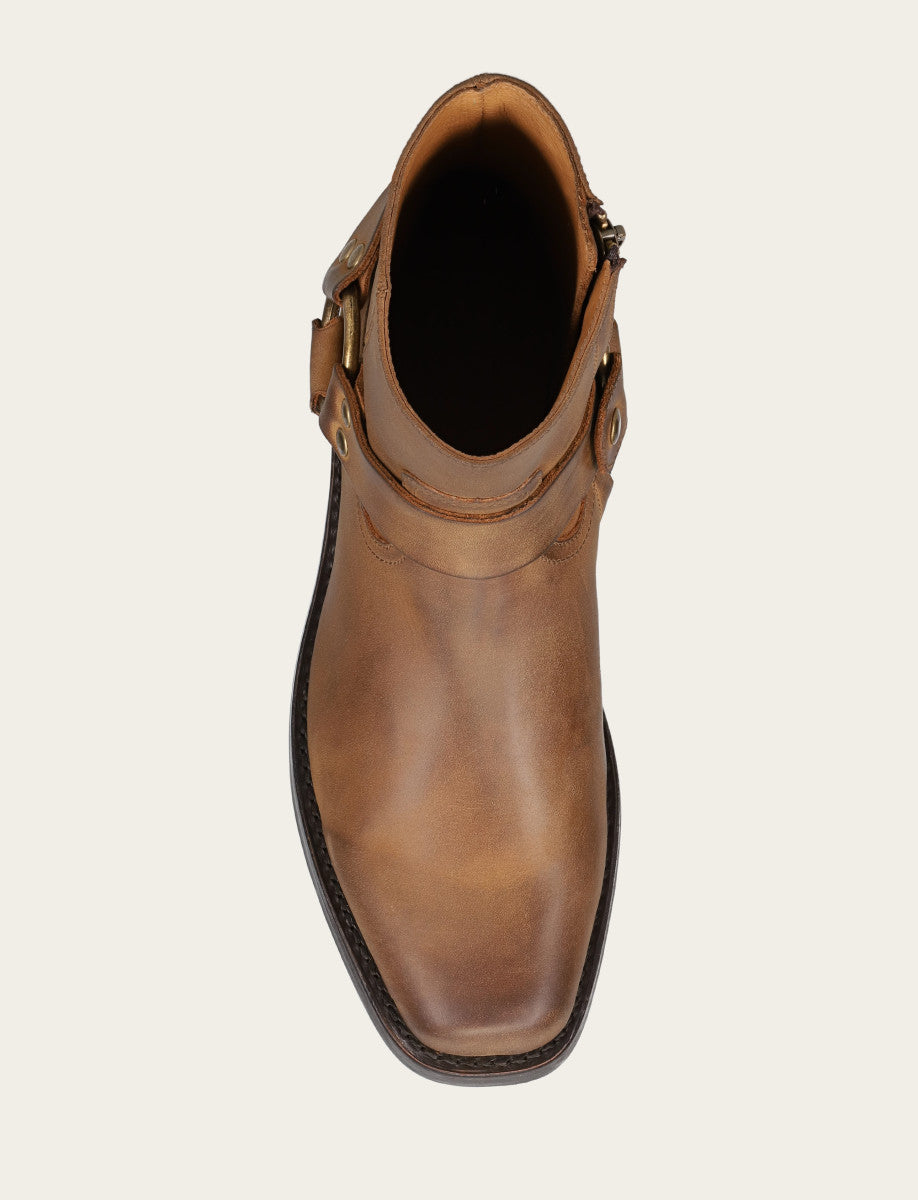 Men's Tan Conway Harness Boot
