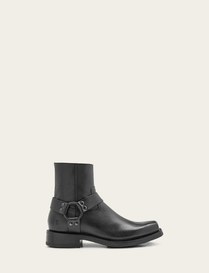 Men's Black Conway Harness Moto Boot