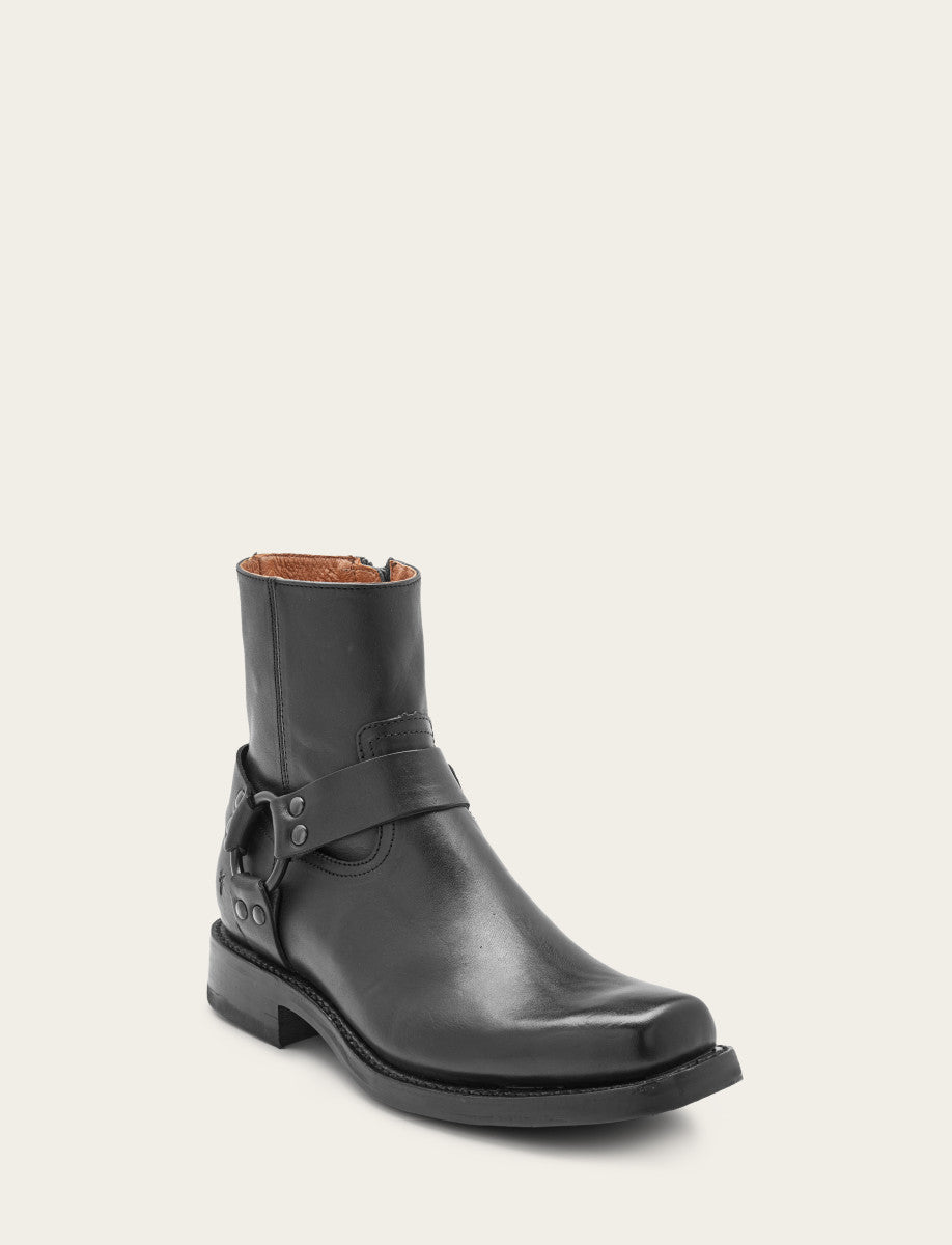 Men's Black Conway Harness Moto Boot
